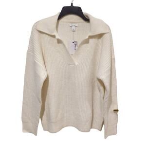 Nine West Collared Sweater, NWT, L